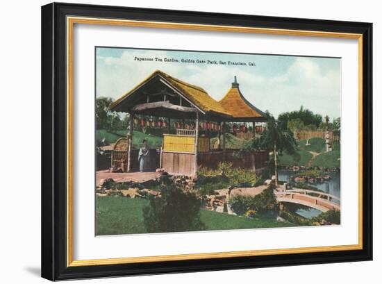 Japanese Tea Garden, San Francisco, California-null-Framed Art Print