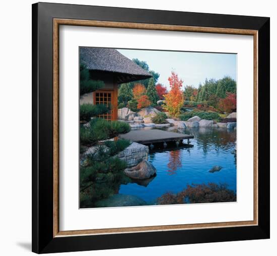 Japanese Tea Garden-null-Framed Art Print