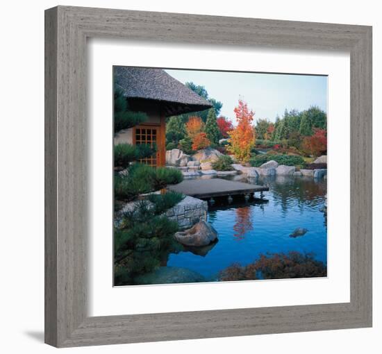 Japanese Tea Garden-null-Framed Art Print