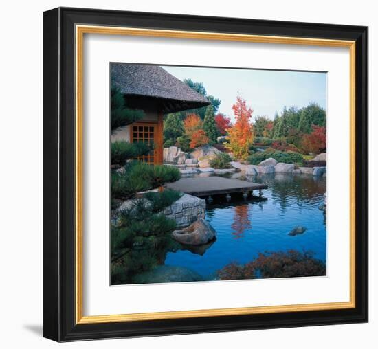 Japanese Tea Garden-null-Framed Art Print