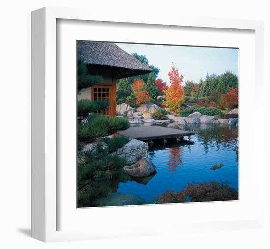 Japanese Tea Garden-null-Framed Art Print