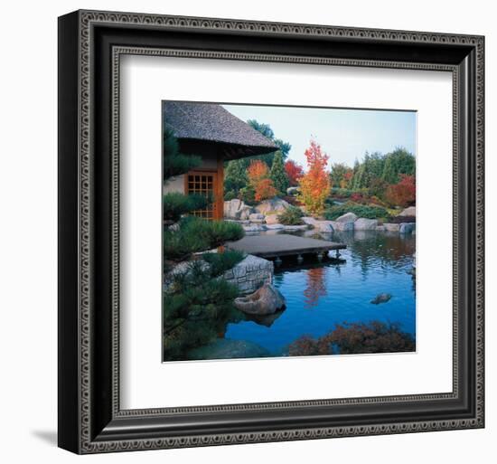 Japanese Tea Garden-null-Framed Art Print