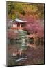 Japanese Temple Garden in Autumn, Daigoji Temple, Kyoto, Japan-Stuart Black-Mounted Photographic Print