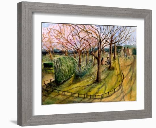 Japanese Tourists, Regents Park-Mary Kuper-Framed Giclee Print