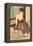 Japanese Woodblock, Lady at Bath-null-Framed Stretched Canvas