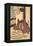 Japanese Woodblock, Lady at Bath-null-Framed Stretched Canvas