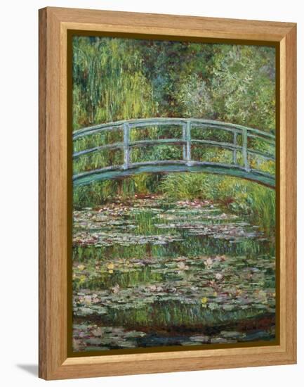 Japanische Bruecke, 1899-Claude Monet-Framed Premier Image Canvas