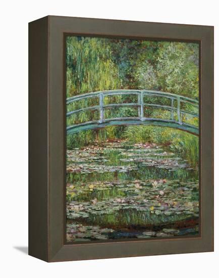 Japanische Bruecke, 1899-Claude Monet-Framed Premier Image Canvas