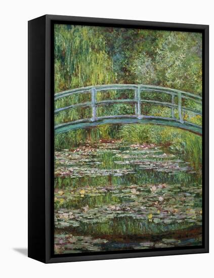 Japanische Bruecke, 1899-Claude Monet-Framed Premier Image Canvas