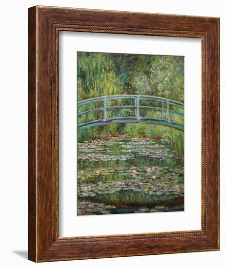 Japanische Bruecke, 1899-Claude Monet-Framed Giclee Print