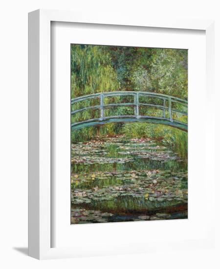 Japanische Bruecke, 1899-Claude Monet-Framed Giclee Print