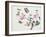 Japonica, Magnolia and Butterflies-null-Framed Giclee Print