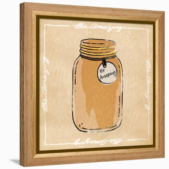 Jar Of Amaze-Marcus Prime-Framed Stretched Canvas