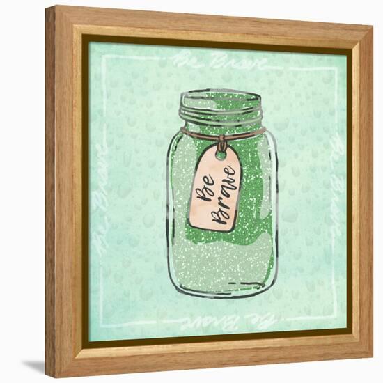 Jar Of Bravery-Marcus Prime-Framed Stretched Canvas