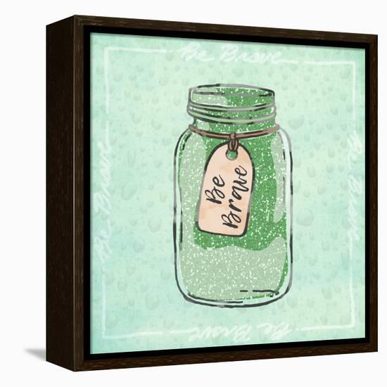 Jar Of Bravery-Marcus Prime-Framed Stretched Canvas