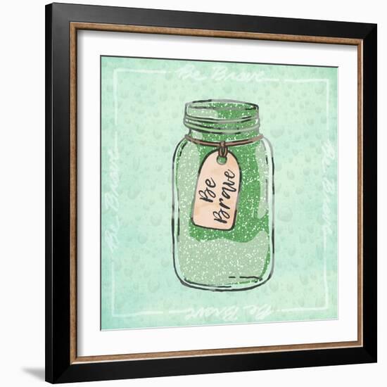 Jar Of Bravery-Marcus Prime-Framed Art Print