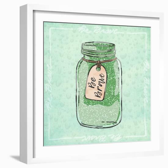 Jar Of Bravery-Marcus Prime-Framed Art Print