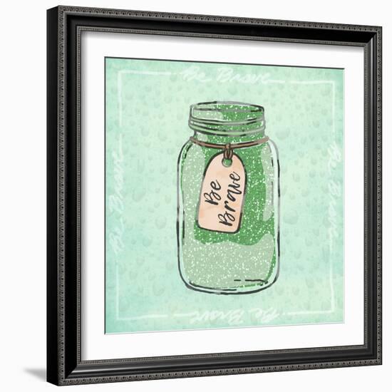 Jar Of Bravery-Marcus Prime-Framed Art Print