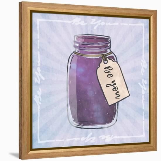 Jar Of Self-Marcus Prime-Framed Stretched Canvas