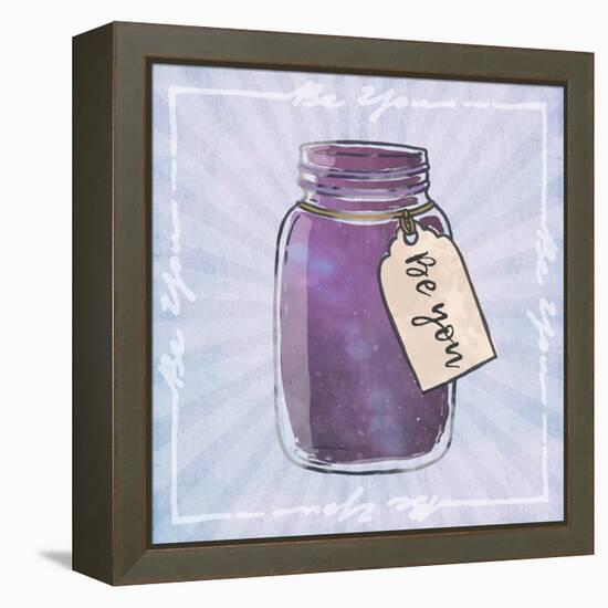 Jar Of Self-Marcus Prime-Framed Stretched Canvas