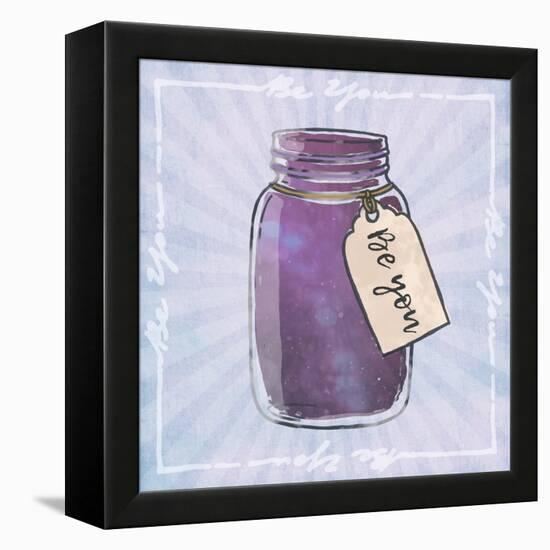 Jar Of Self-Marcus Prime-Framed Stretched Canvas