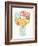 Jar of Sunshine I Coral Love-Michael Mullan-Framed Art Print