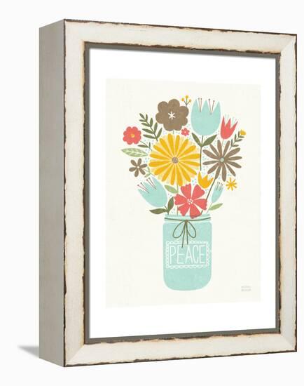 Jar of Sunshine II Coral Peace-Michael Mullan-Framed Stretched Canvas