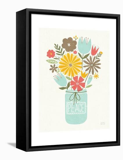 Jar of Sunshine II Coral Peace-Michael Mullan-Framed Stretched Canvas