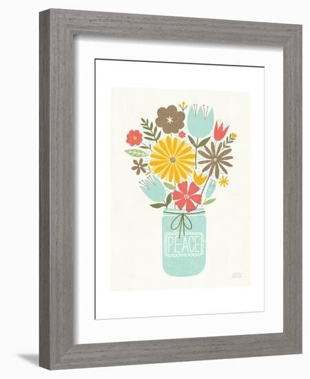 Jar of Sunshine II Coral Peace-Michael Mullan-Framed Premium Giclee Print