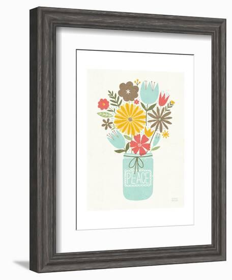 Jar of Sunshine II Coral Peace-Michael Mullan-Framed Art Print