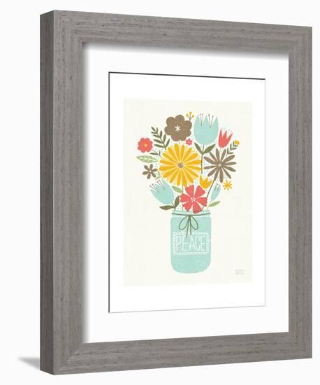 Jar of Sunshine II Coral Peace-Michael Mullan-Framed Art Print