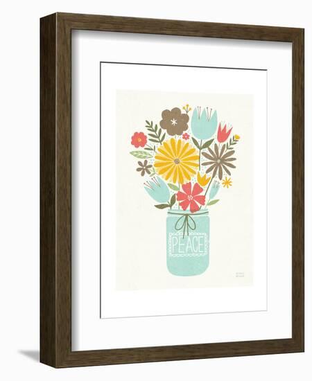 Jar of Sunshine II Coral Peace-Michael Mullan-Framed Art Print