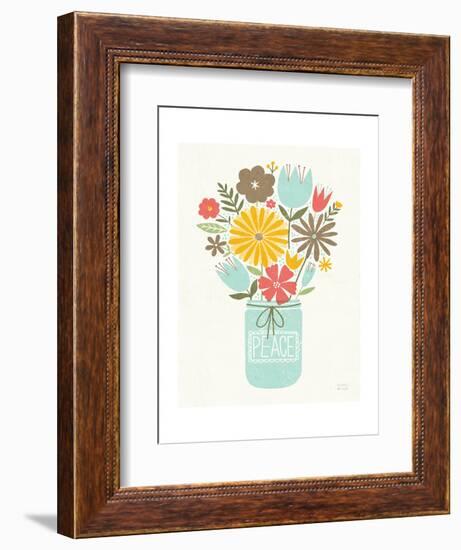 Jar of Sunshine II Coral Peace-Michael Mullan-Framed Art Print