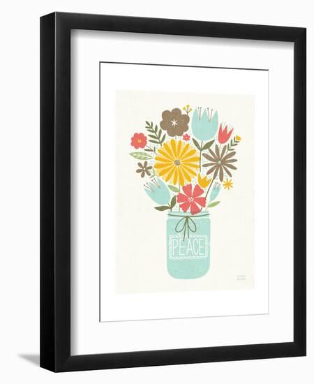 Jar of Sunshine II Coral Peace-Michael Mullan-Framed Art Print