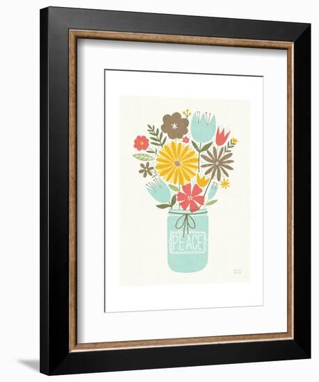 Jar of Sunshine II Coral Peace-Michael Mullan-Framed Art Print