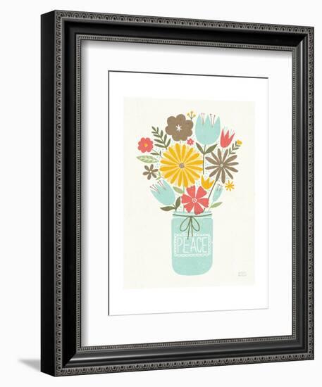 Jar of Sunshine II Coral Peace-Michael Mullan-Framed Art Print