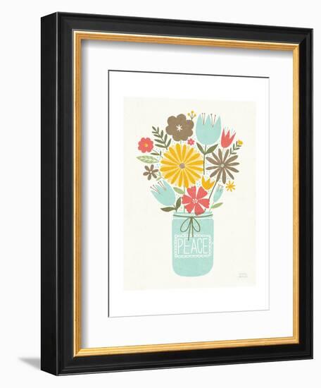 Jar of Sunshine II Coral Peace-Michael Mullan-Framed Art Print