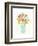 Jar of Sunshine III Coral Hope-Michael Mullan-Framed Art Print