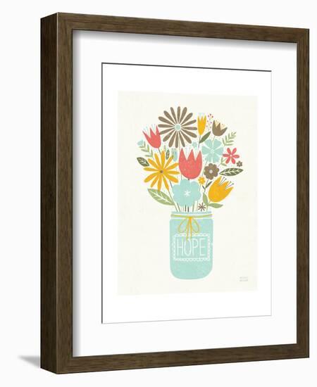 Jar of Sunshine III Coral Hope-Michael Mullan-Framed Art Print