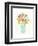 Jar of Sunshine III Coral Hope-Michael Mullan-Framed Art Print