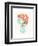 Jar of Sunshine IV Coral Faith-Michael Mullan-Framed Art Print