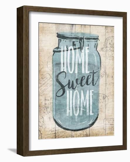 Jar Sweet Home-Jace Grey-Framed Art Print