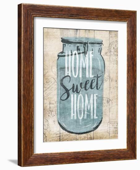 Jar Sweet Home-Jace Grey-Framed Art Print