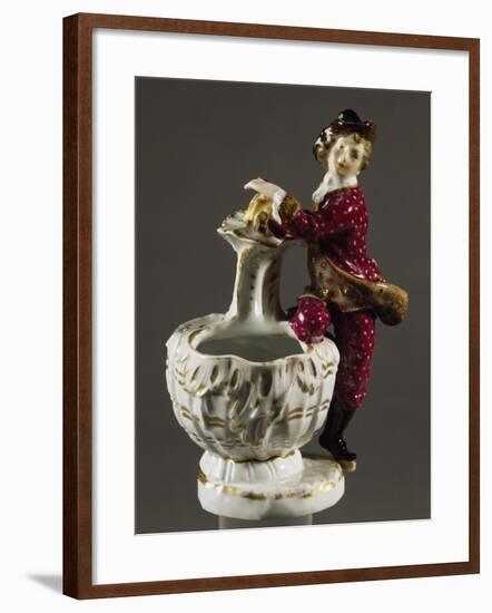 Jar with Male Figure, Circa 1750-null-Framed Giclee Print