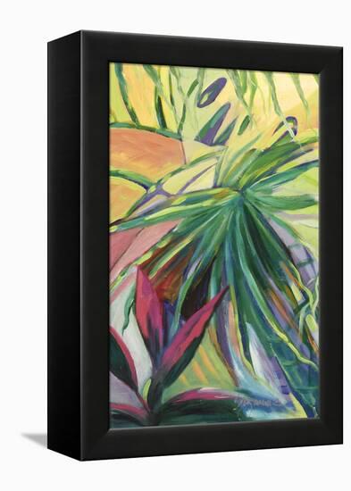 Jardin Abstracto I-Suzanne Wilkins-Framed Stretched Canvas