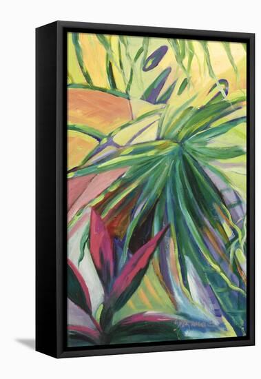 Jardin Abstracto I-Suzanne Wilkins-Framed Stretched Canvas