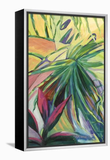 Jardin Abstracto I-Suzanne Wilkins-Framed Stretched Canvas