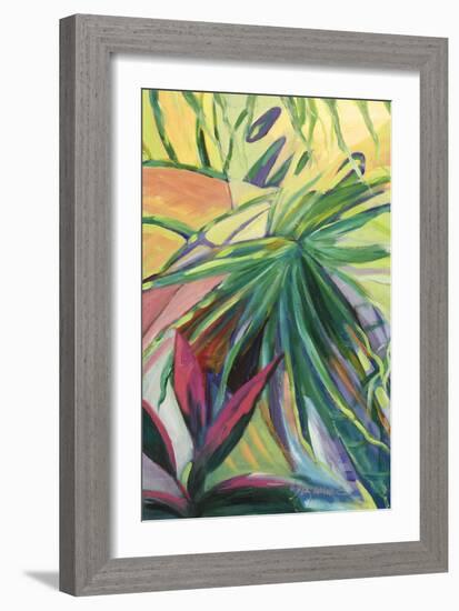 Jardin Abstracto I-Suzanne Wilkins-Framed Art Print