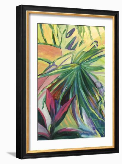 Jardin Abstracto I-Suzanne Wilkins-Framed Art Print