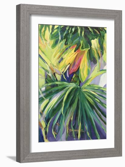 Jardin Abstracto II-Suzanne Wilkins-Framed Art Print